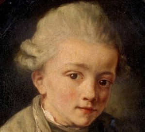 Mozart par Greuze 1763-1764